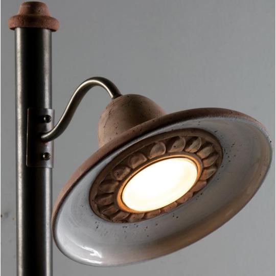 kerti vizallo mediterran allolampa rusztikus country tegla cotto keramia toscot spoleto lakberendezes vilagitas lampak provansz provence lampa diszes olasz toszkan.jpg